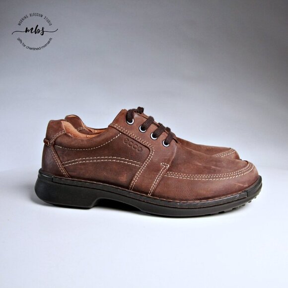Ecco | Shoes | Euc Ecco Mens Fusion Ii Tie Leather Derby  display picture 1